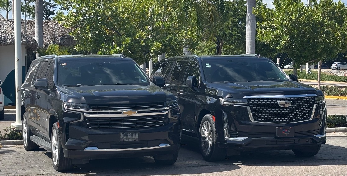 Premium Cadillac luxury vehicles in First Class Transfer fleet